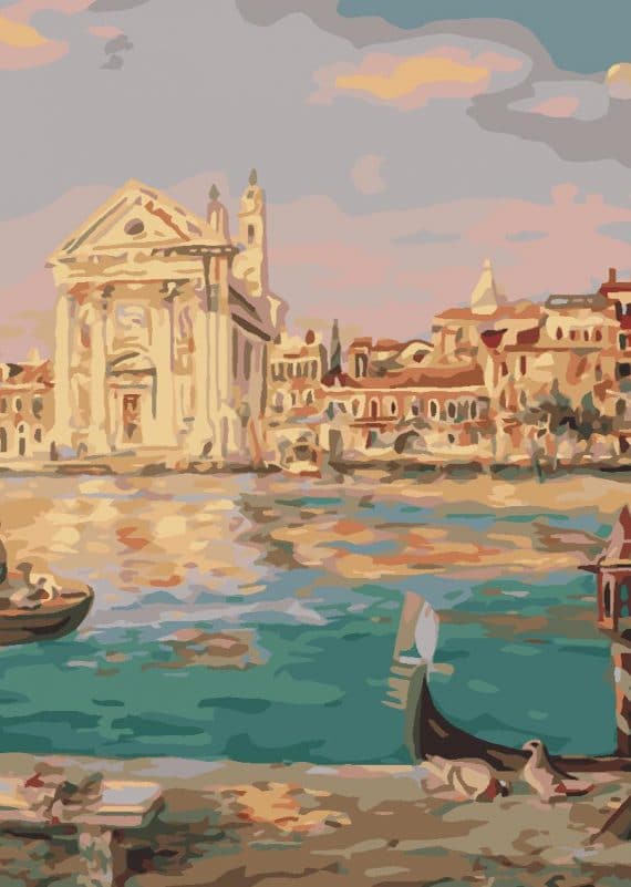 Malowanie po numerach – Weneckie kanały